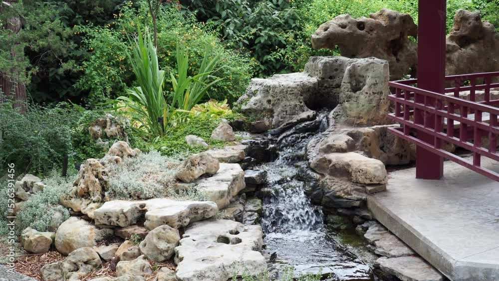 Botanical Waterfall in Wichita Kansas Botanical Waterfall in Wichita Kansas