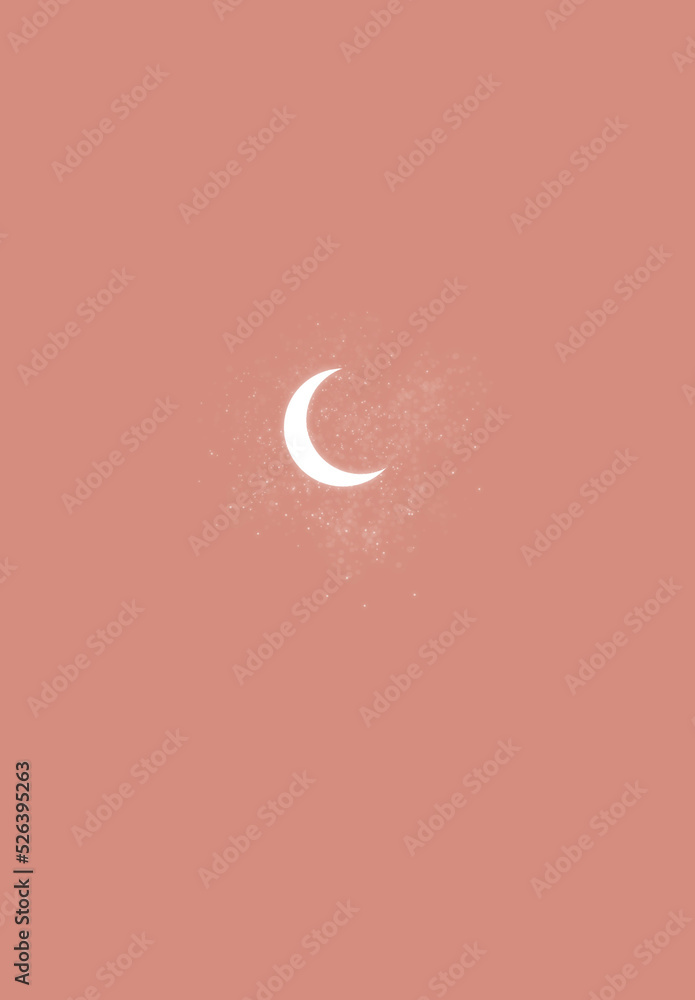 Fototapeta premium Crescent moon