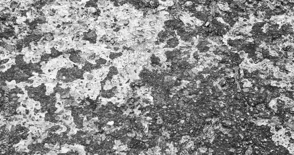 Abstract - close up of old paint texture on pavement Abstract - close up of old paint texture on pavement