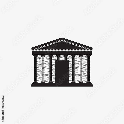 law firm legal logo design vector for download