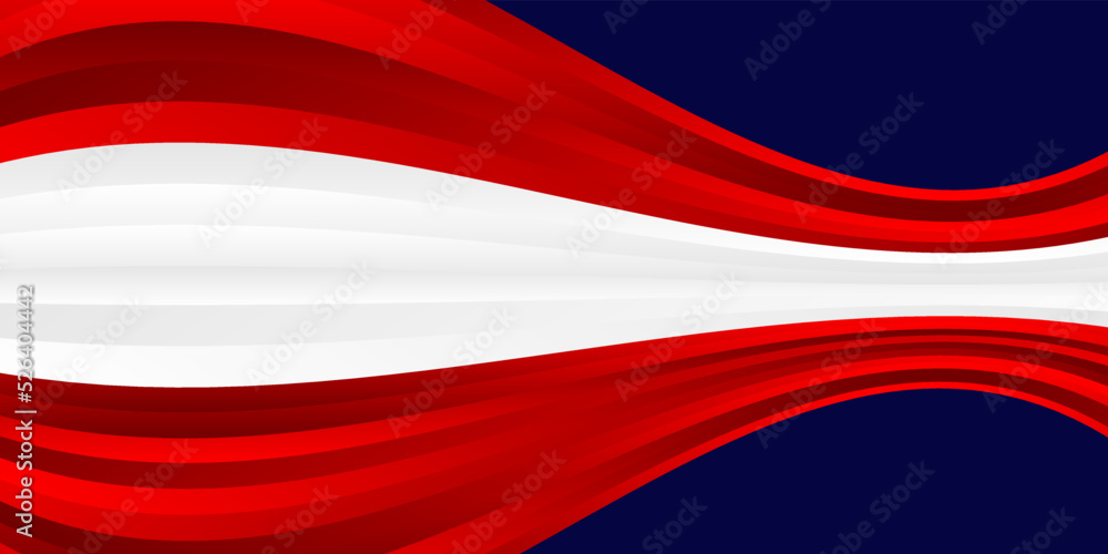 Fototapeta premium blue red and white background