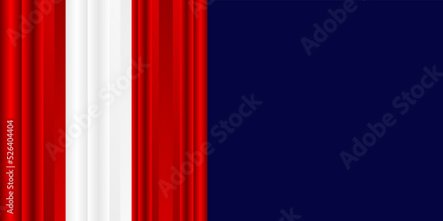 blue red and white background