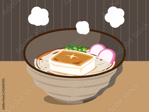 力うどん　背景あり　4:3