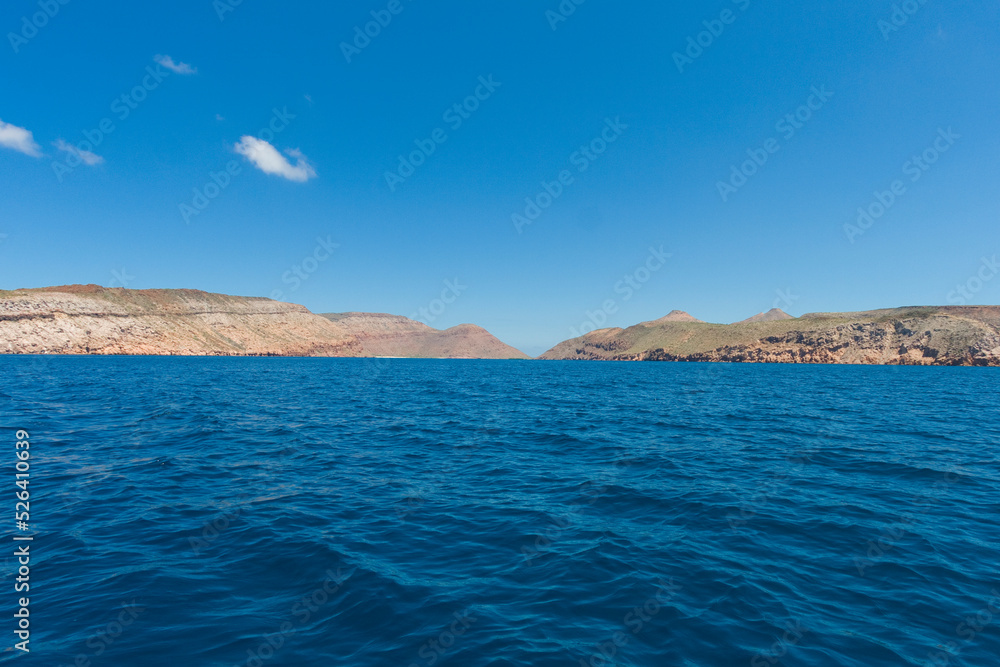 Naklejka premium Isla Espíritu Santo, La Paz, Baja California Sur, México