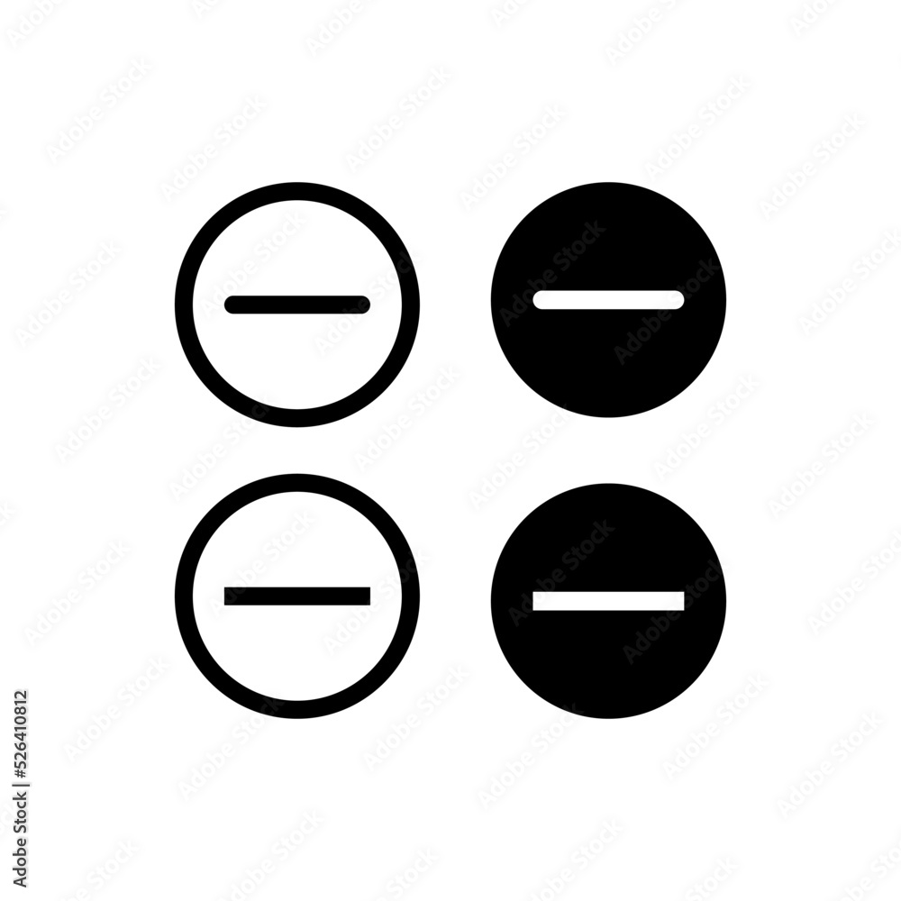 reduce icon vector design templates reduce icon vector design templates