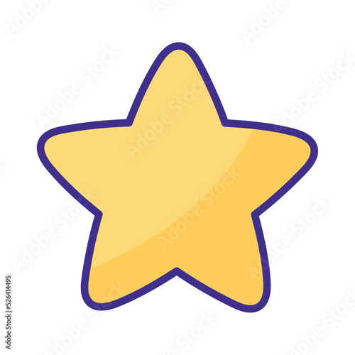 cute yellow star