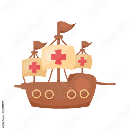 columbus caravel sailboat