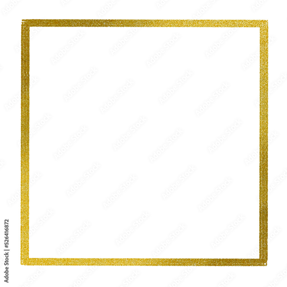 Gold square frame element with line border png. Gold square frame element with line border png.