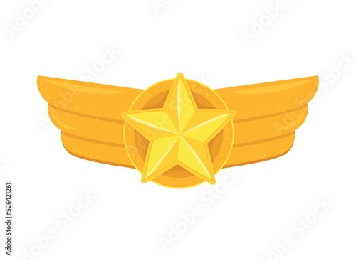 usa medal with wings
