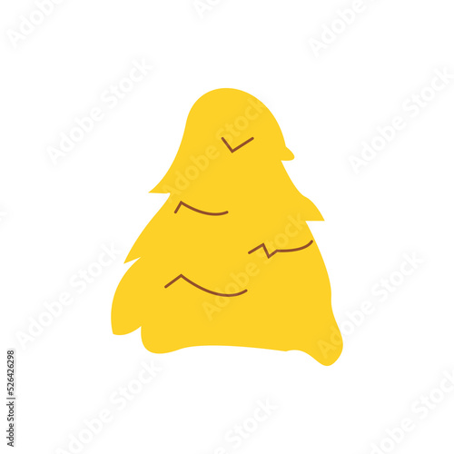 Haystack.Vector illustration isolated on white background.