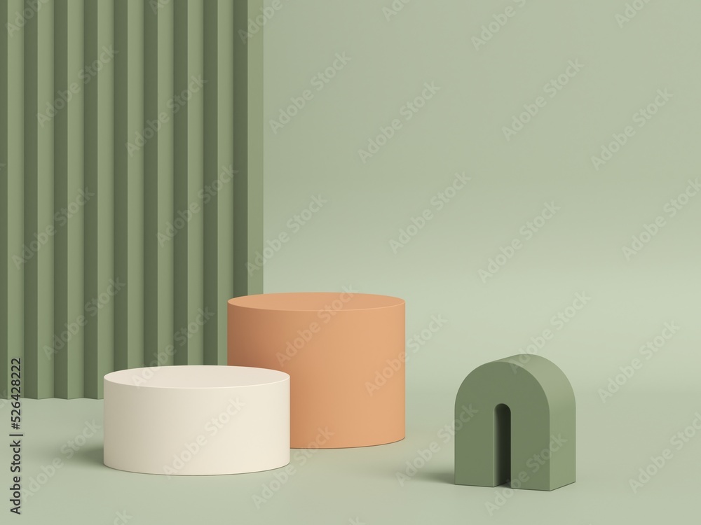 Background 3d scene with podium, minimal product display mock up scene and geometric shape object. 3d render Background 3d scene with podium, minimal product display mock up scene and geometric shape object. 3d render
