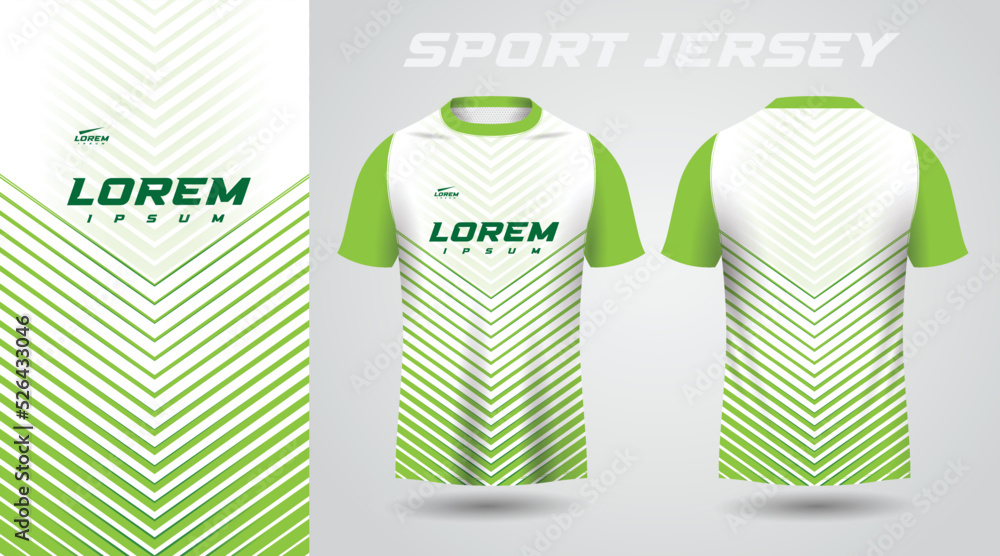 Green and white jersey hotsell