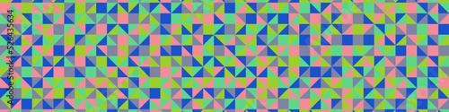 Color Rhombus tile tessellation pattern illustration