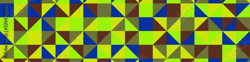 Color Rhombus tile tessellation pattern illustration