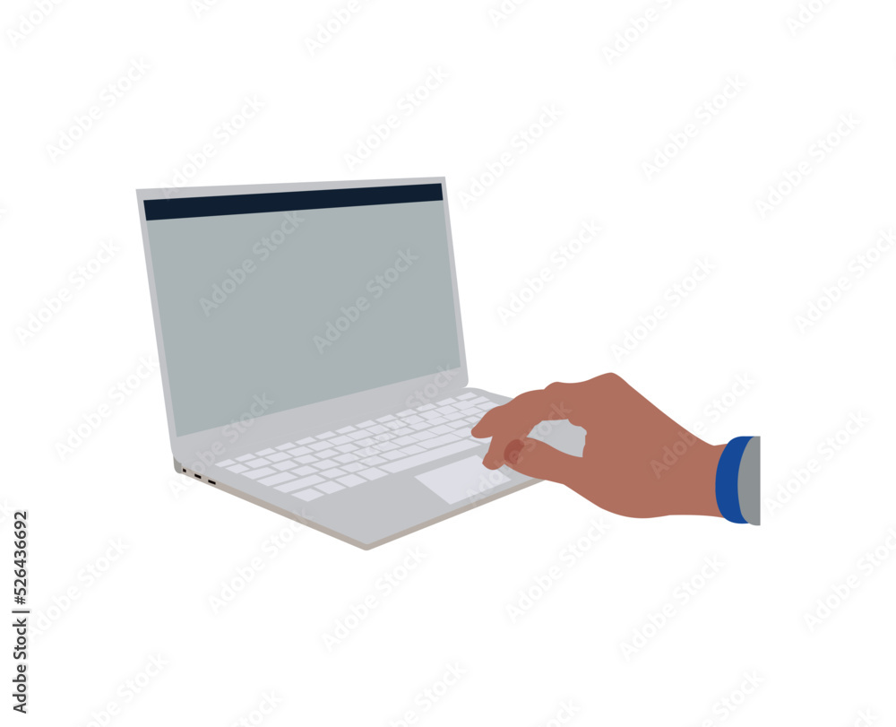 laptop vector art. While working on the laptop. Hands On Laptop Vector Art laptop vector art. While working on the laptop. Hands On Laptop Vector Art