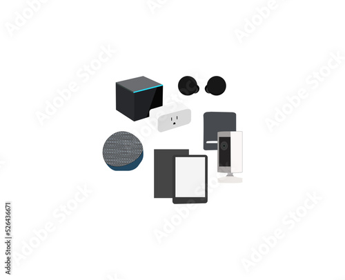 Tech products vector illustration.  best vector Illustration 