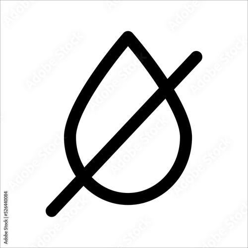 No air sign. Airdrops are prohibited.
