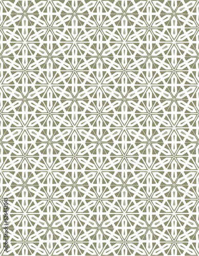 Geometric pattern. Seamless vector background. Ethnic graphic design. © Yuliya