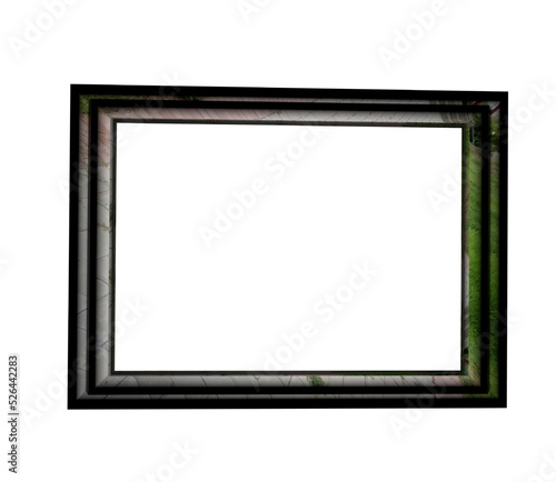abstract black grey metal shiny frame
