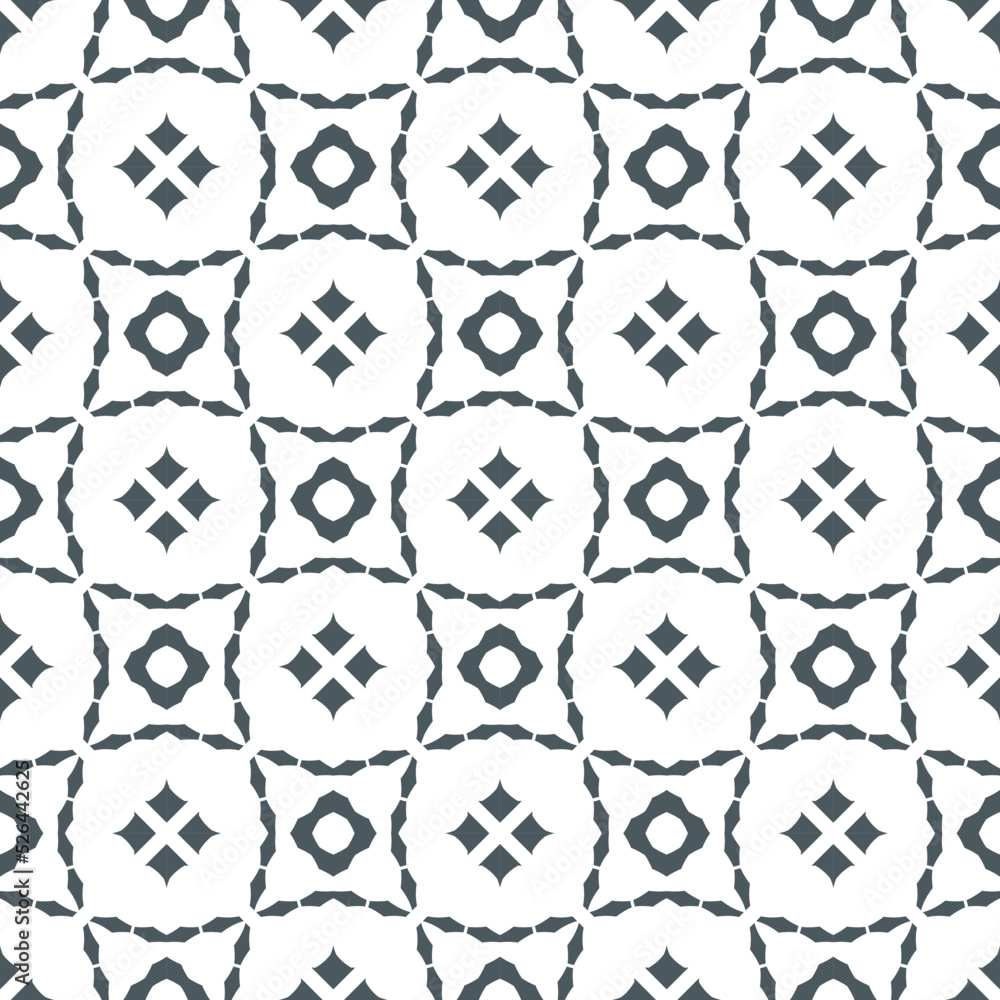 Fototapeta premium Geometric pattern. Seamless vector background. Ethnic graphic design.