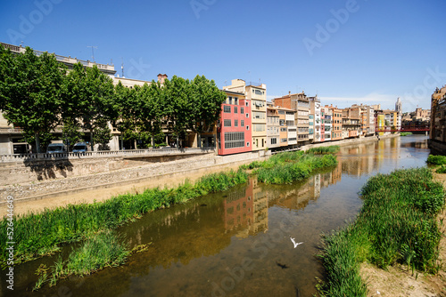 casas del Onyar,rio Onyar,Girona,Catalunya, spain, europa photo