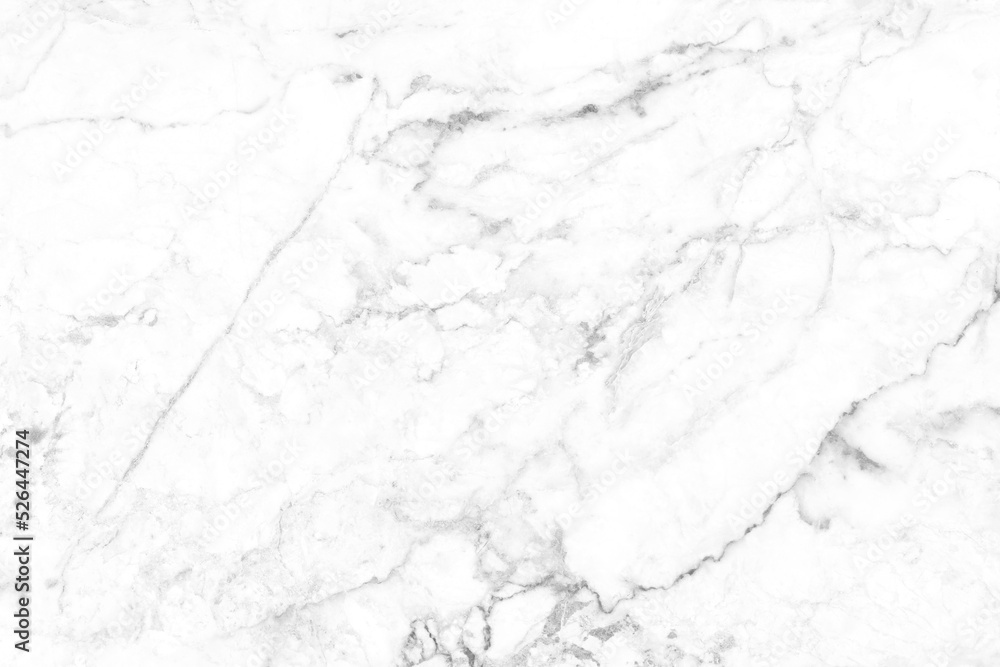 Fototapeta premium White marble texture background pattern with high resolution.