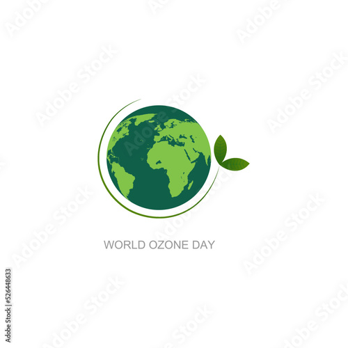 World Ozone Day , Vector Illustration.