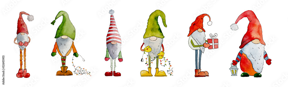 Φωτογραφία Christmas Santa paintings