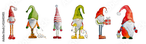 Christmas Santa paintings