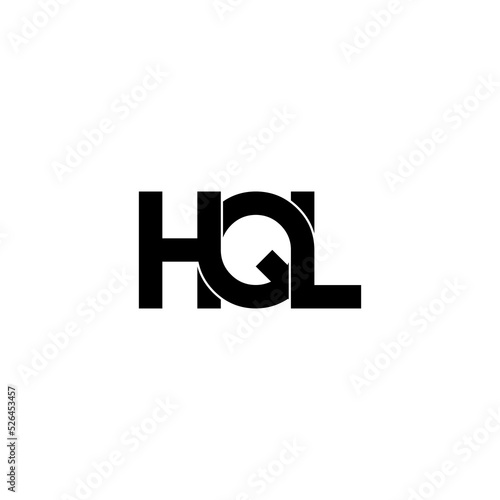 hql letter original monogram logo design