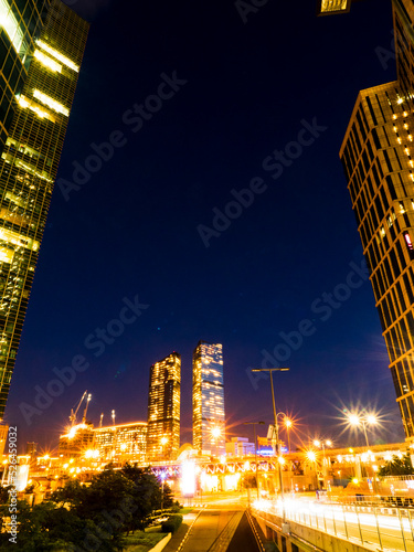 view of downtown city