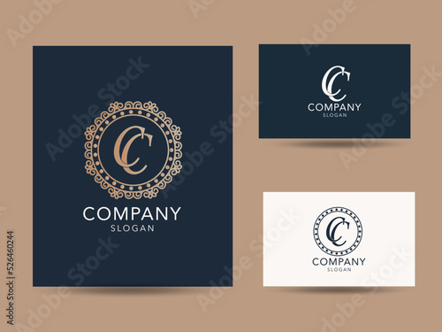 CC letter design for logo and icon.CC typography for technology, business and real estate brand.CCmonogram logo.vector