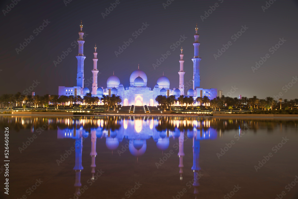 Fototapeta premium ABU DHABI GRAND MOSQUE