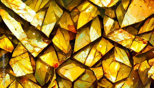 3D Render gemstone texture of the precious crystal background. Copy space.
