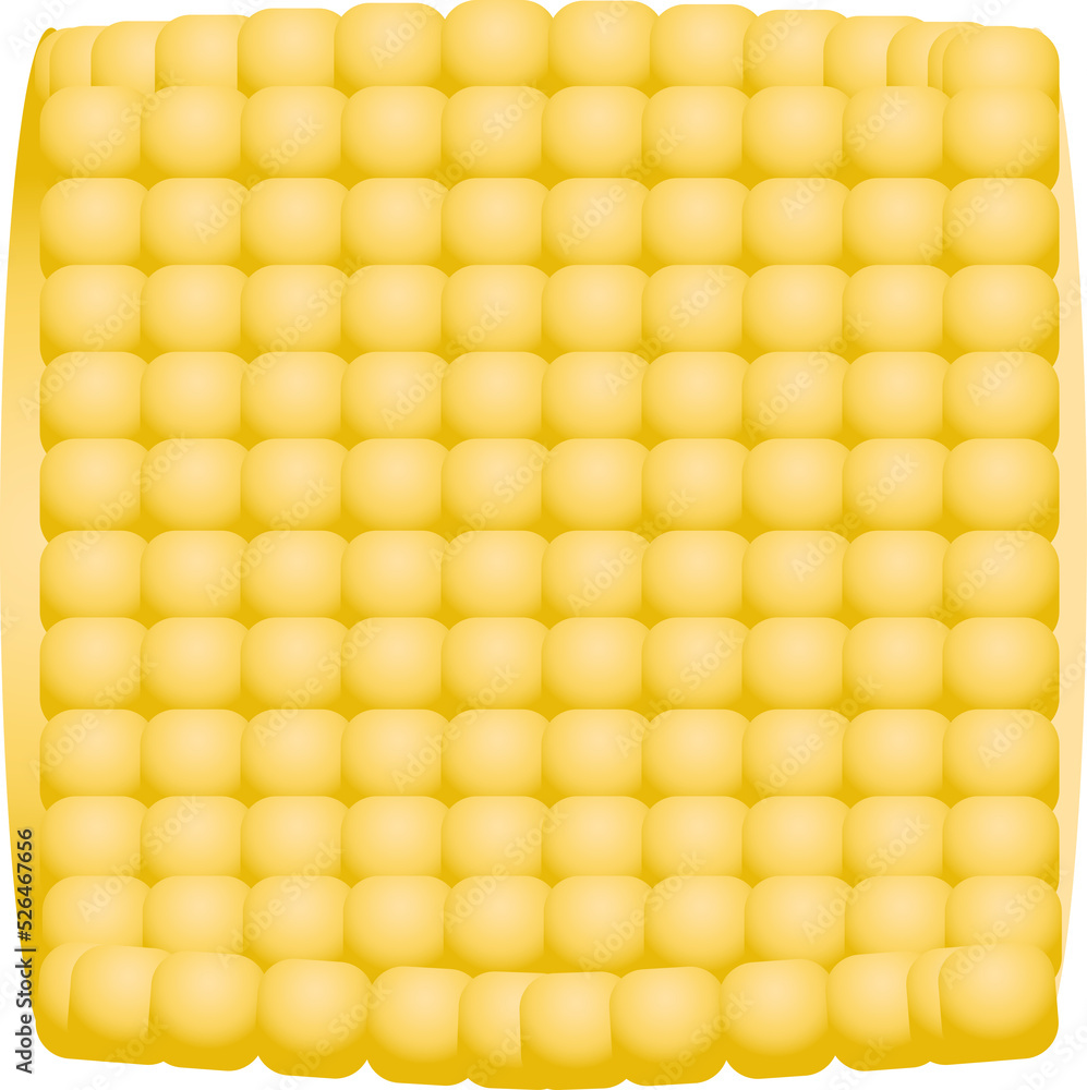 Vegetable corn with transparent background Vegetable corn with transparent background