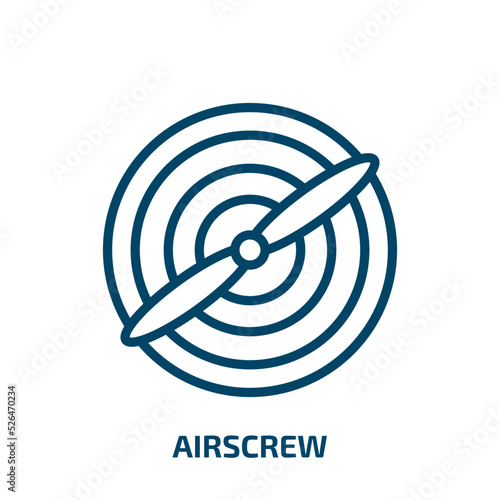 Εκτύπωση καμβά airscrew icon from astronomy collection