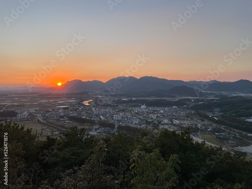 한국의 야경(전남 담양군 읍내) © 영달 임