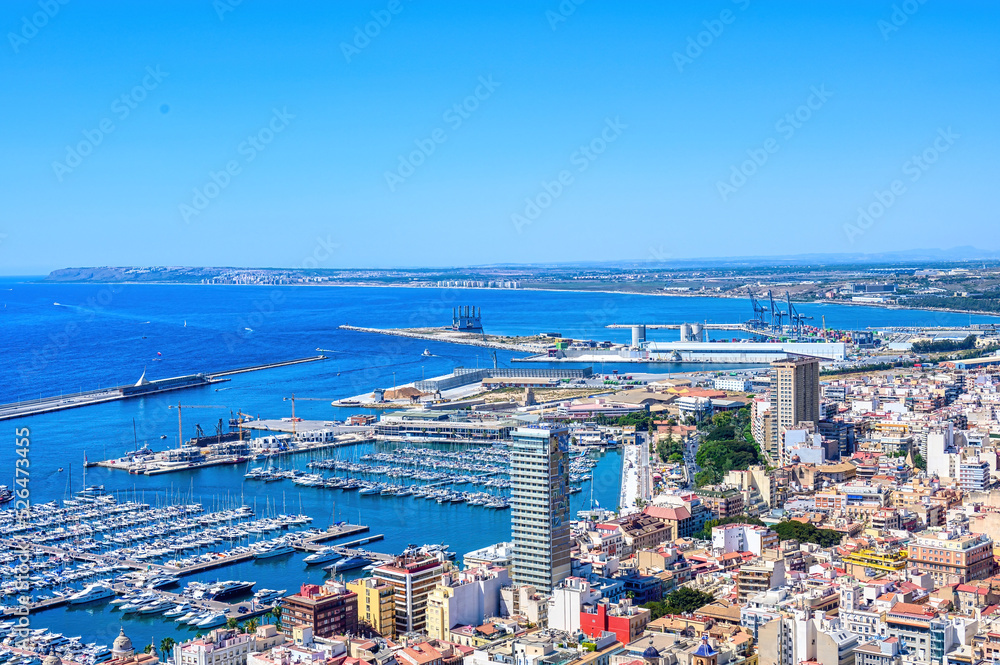 Obraz premium Alicante cityscape or skyline in Spain