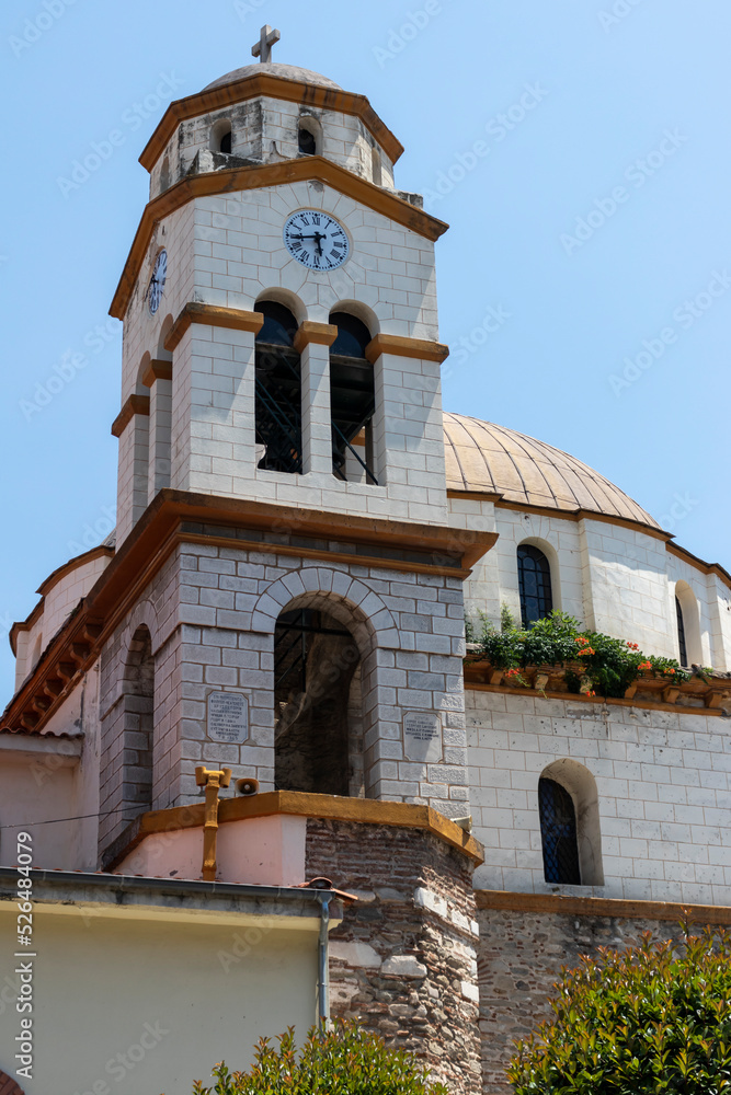 Fototapeta premium Old town of city of Kavala, Greece