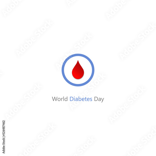 World Diabetes Day , Vector Illustration.