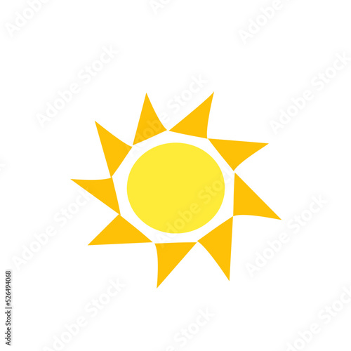 Sun icon set