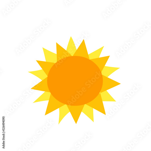 Sun icon set