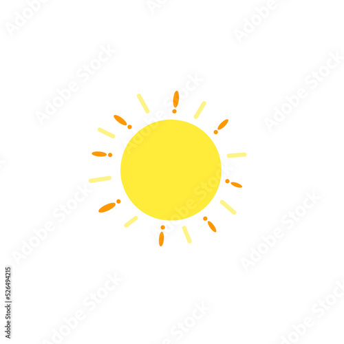 Sun icon set