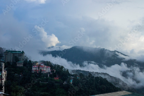 Various views of Shimla in monsoon