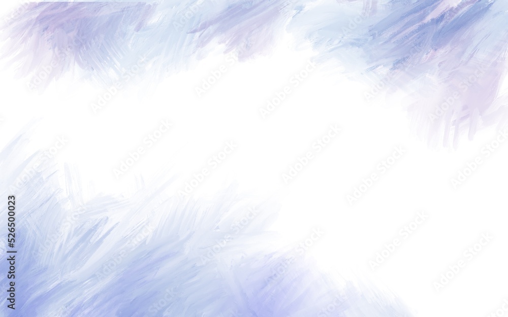 Fototapeta Watercolor painting background abstraction blue