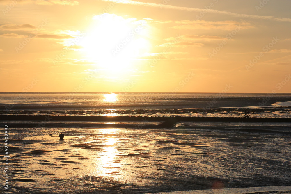 Abendstimmung an der Nordsee