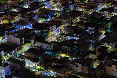 Nightscape of Da Nang city.