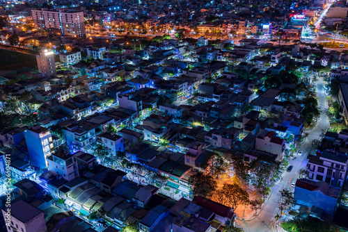 Fototapeta Naklejka Na Ścianę i Meble -  Nightscape of Da Nang city.