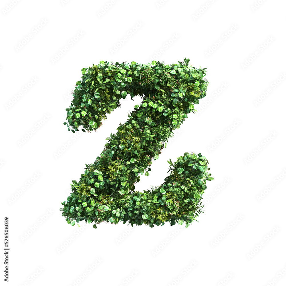 3d rendering of vertical garden alphabet
3d rendering of vertical garden alphabet