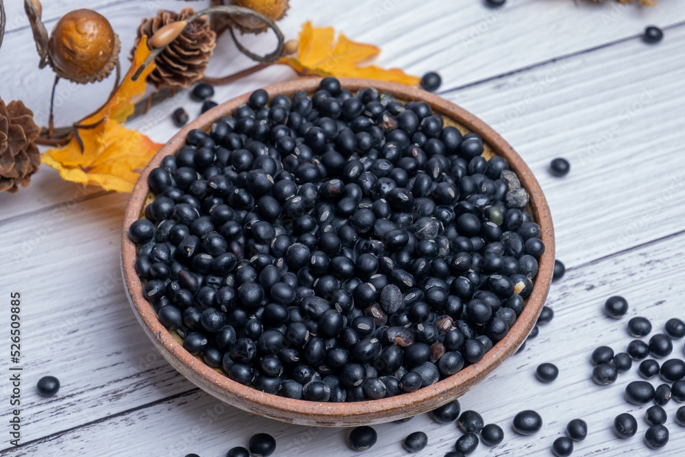 healthy food delicious grain black beans healthy food delicious grain black beans